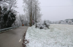 La nevada emblanquina diversos punts de la Catalunya Central