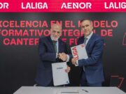 Els clubs de futbol podran certificar la seva formació gràcies a l’acord entre LALIGA i AENOR