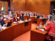 El Parlament retarda l’inici del ple d’aquest dijous fins a les tres de la tarda davant l’alerta per vent