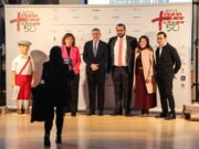Miquel Noguer, president de la Diputació, participa en un homenatge als impulsors del diari Avui en el seu cinquantenari