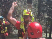 VÍDEO | Un helicòpter entra en acció al Pedraforca per rescatar un jove excursionista ferit