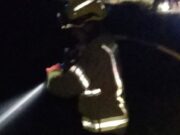 Moments de màxima tensió a Sagàs per un incendi forestal a tocar d’una masia
