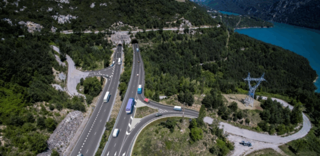 Imatge virtual de l'actuació a la C-16 / Departament de Territori, Habitatge i Transició Ecològica